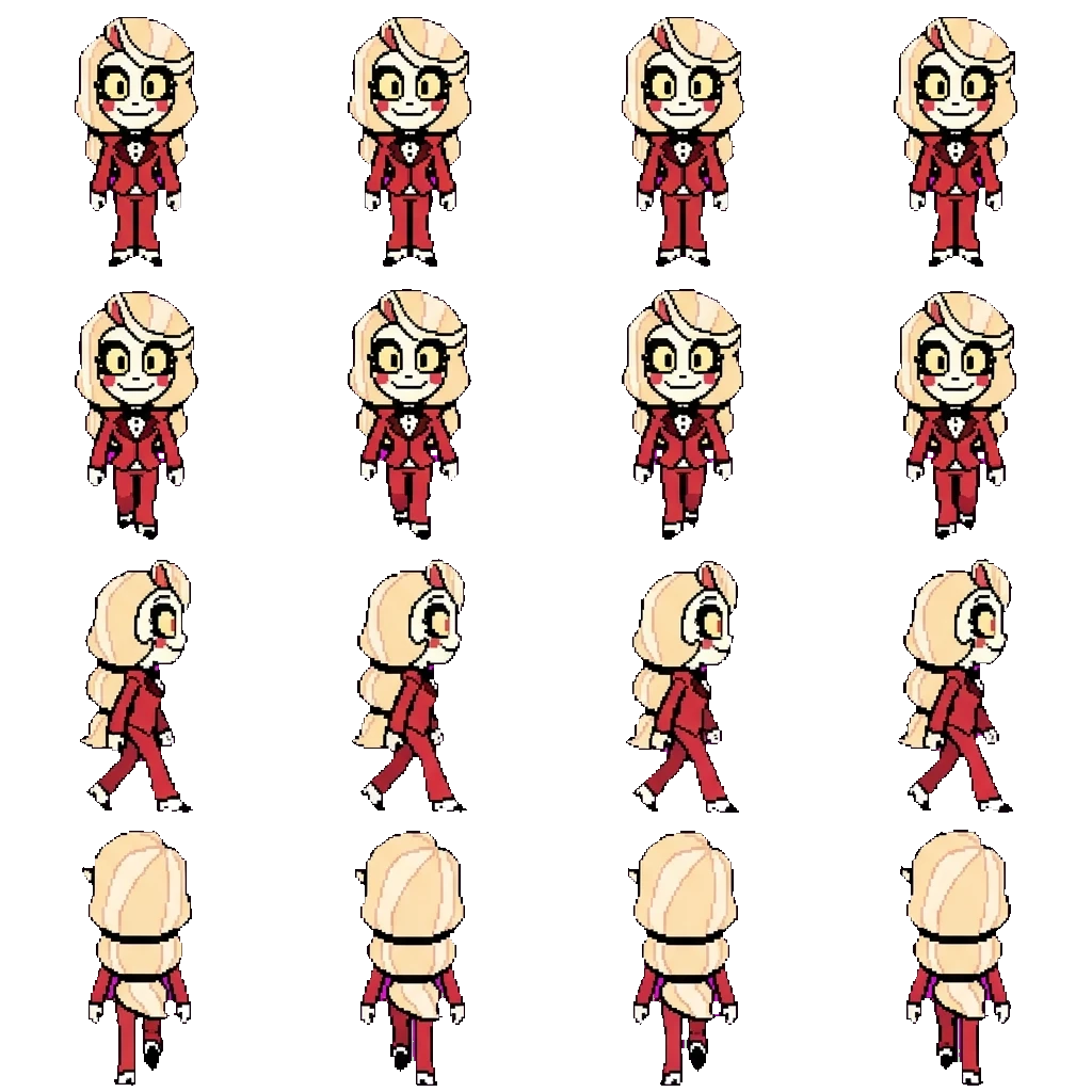 Charlie movement sprite