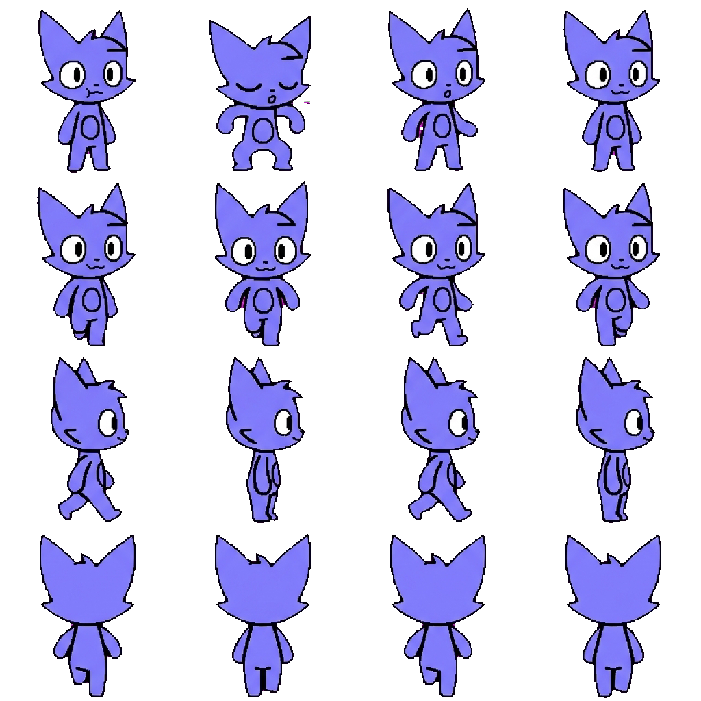 Oxygen movement sprite