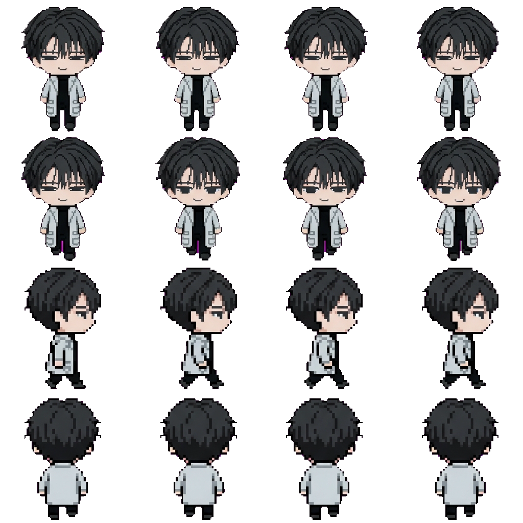 Zen movement sprite