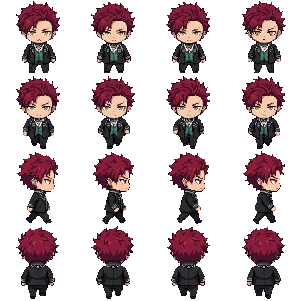 Rin 💢 movement sprite