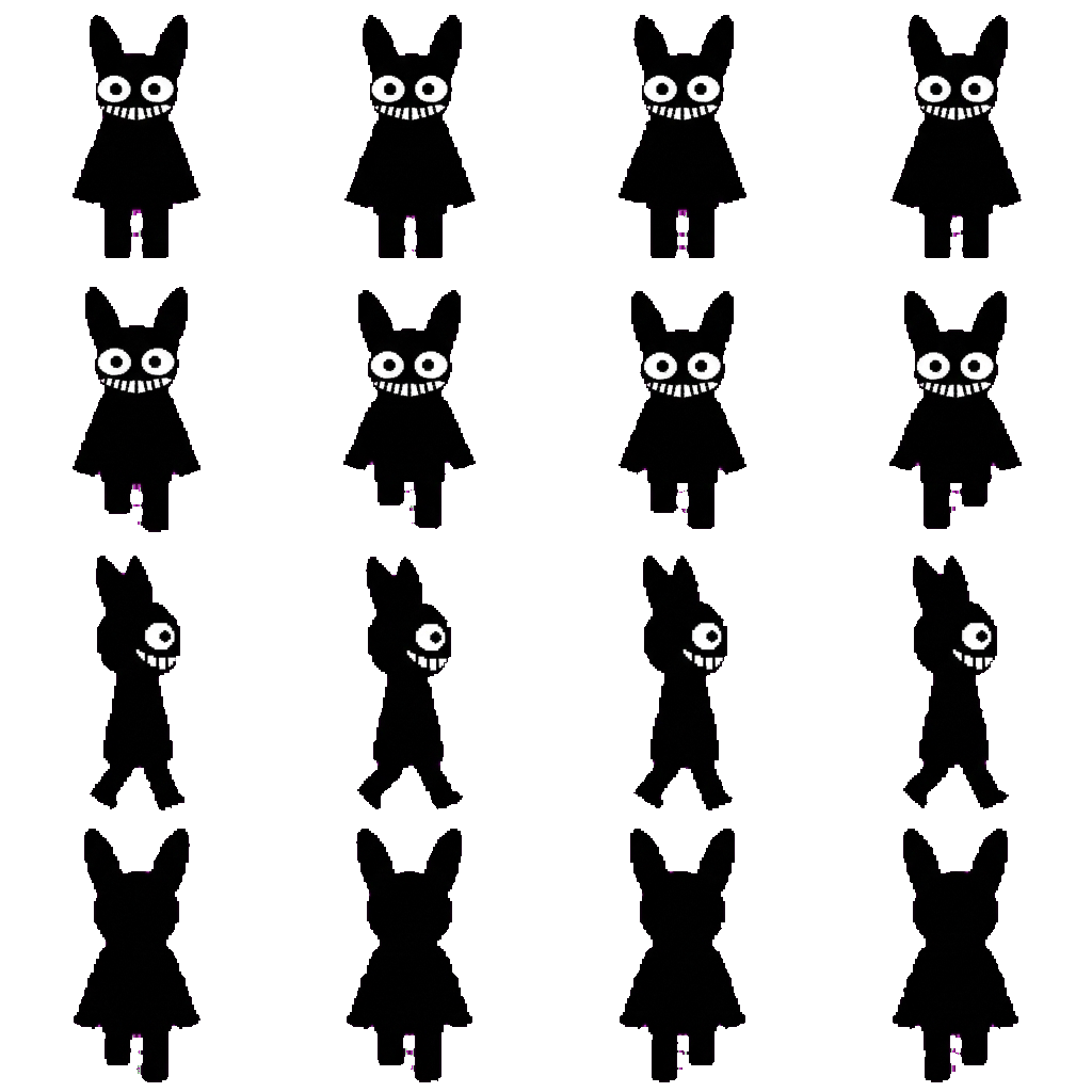 Stalker movement sprite