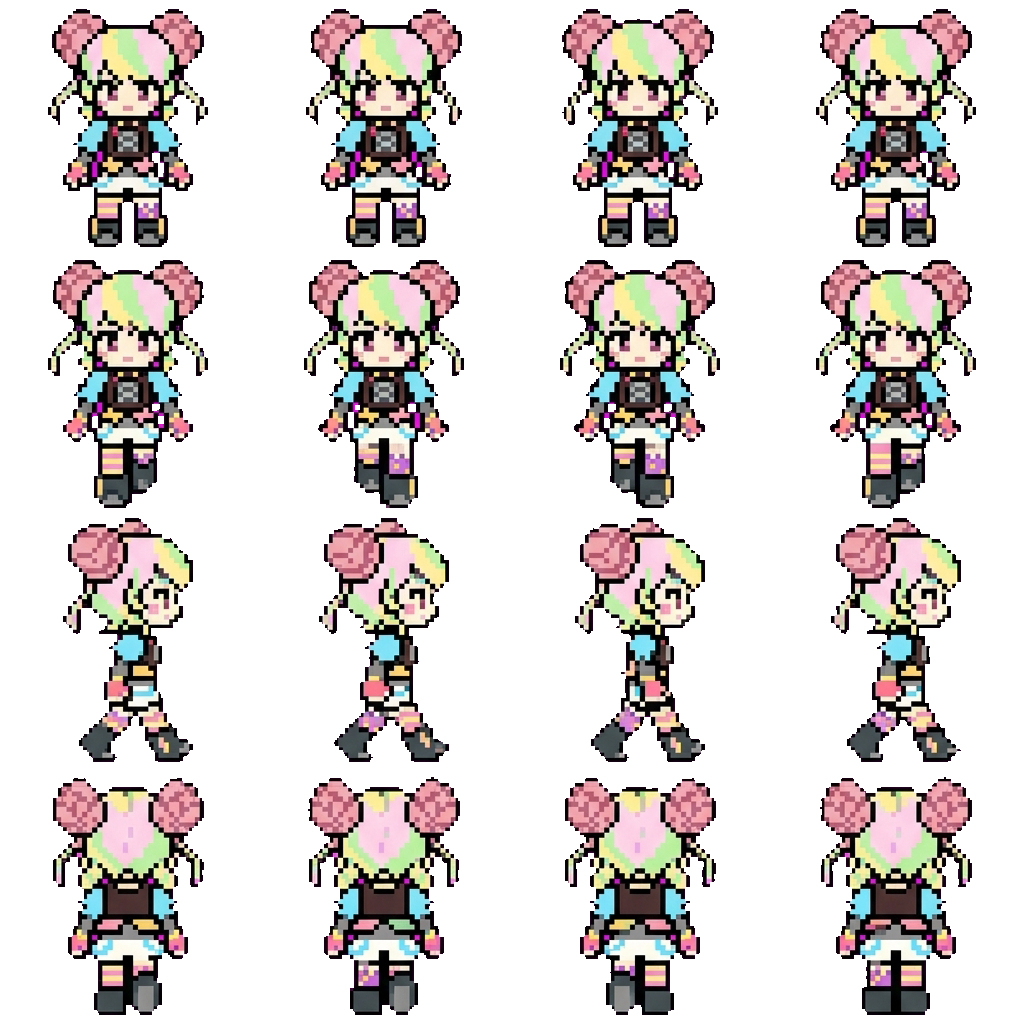 Maya movement sprite