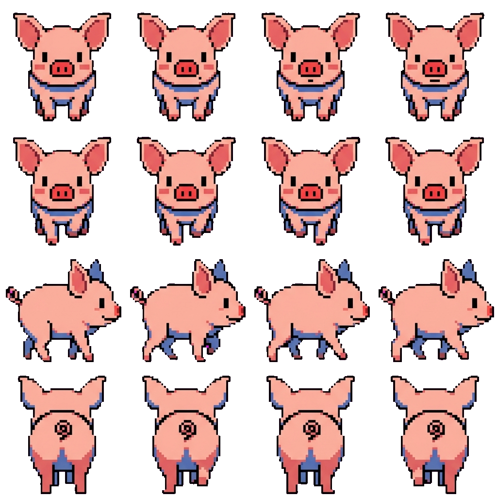 Martin movement sprite