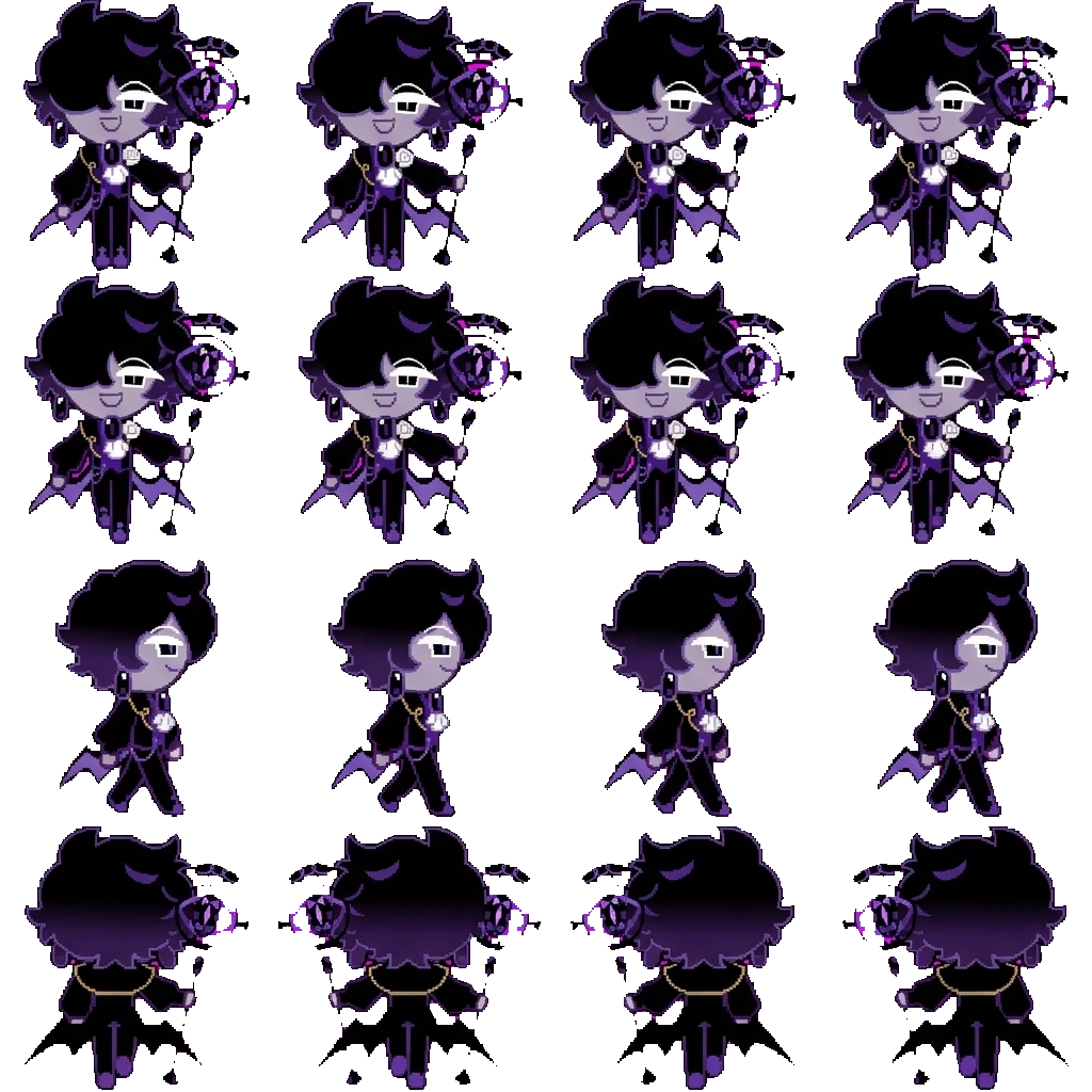 Black Sapphire Cookie movement sprite