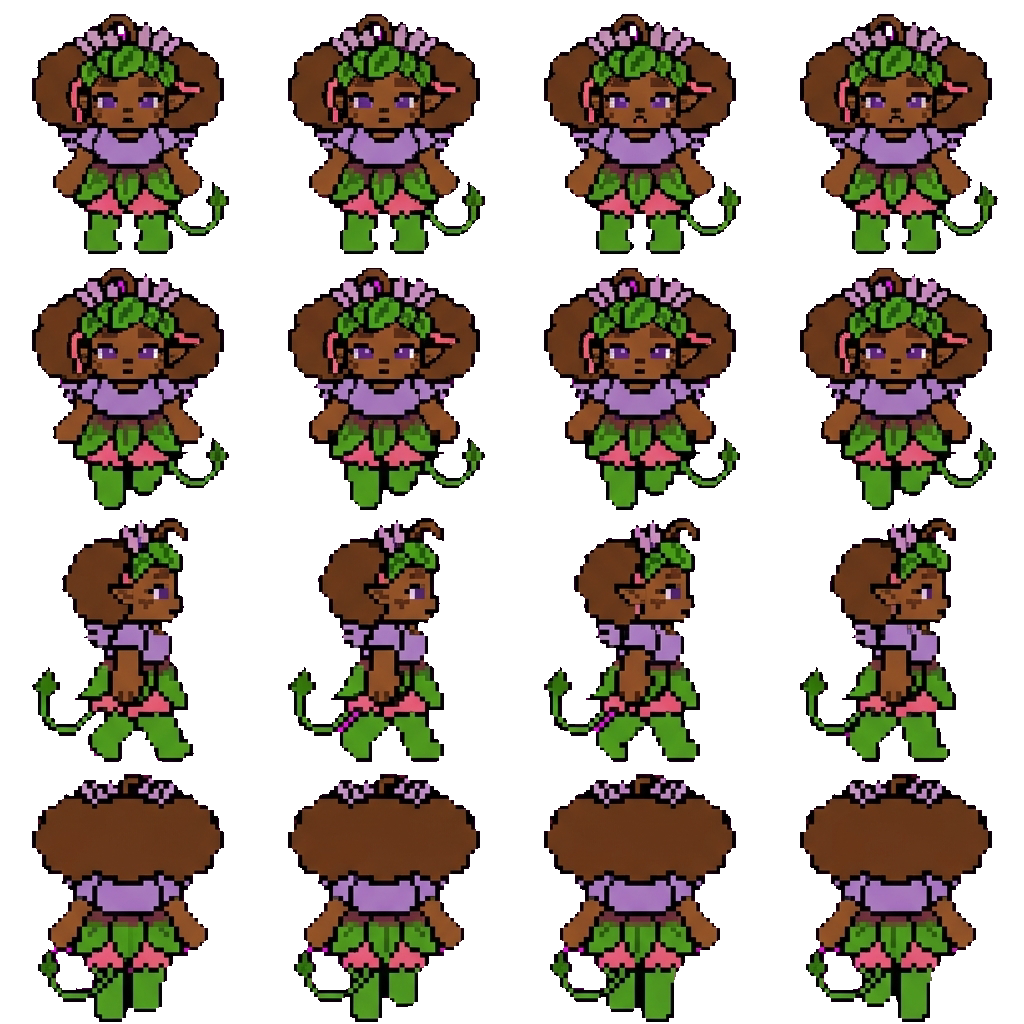 Pixy movement sprite