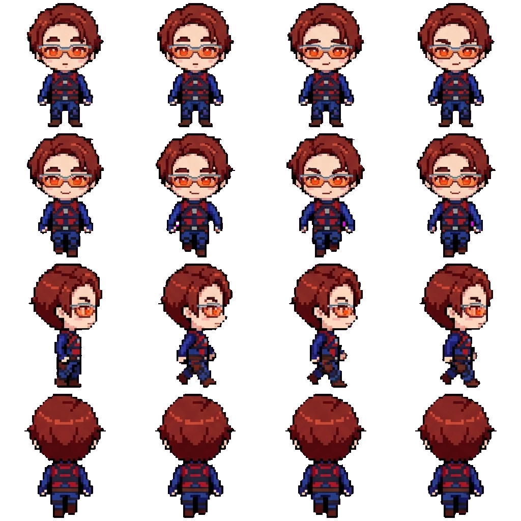 Yukimiya ♡ movement sprite