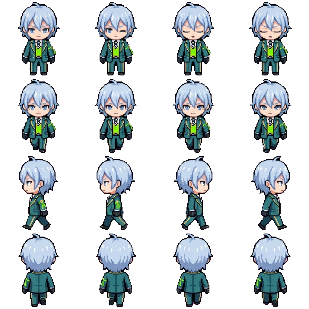 Silver Vanrouge movement sprite