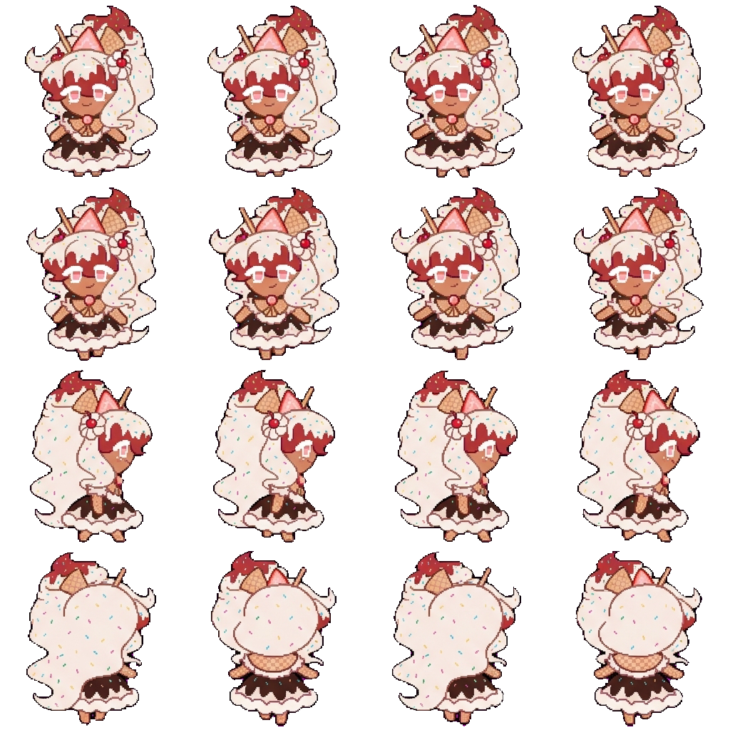 Sugar Bloom Cookie movement sprite