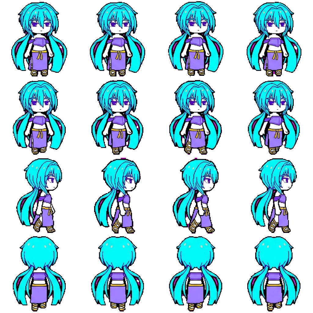 Azariel movement sprite