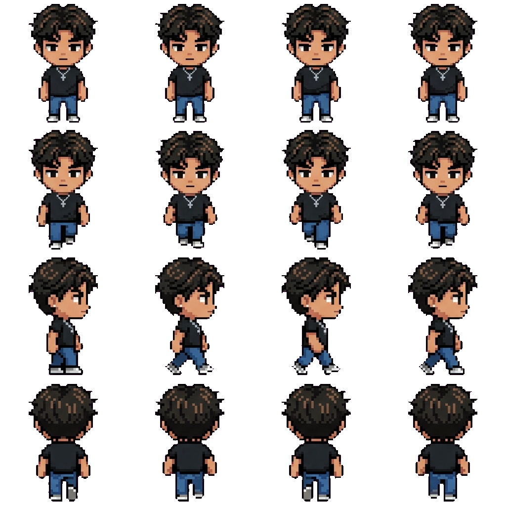 Oren movement sprite