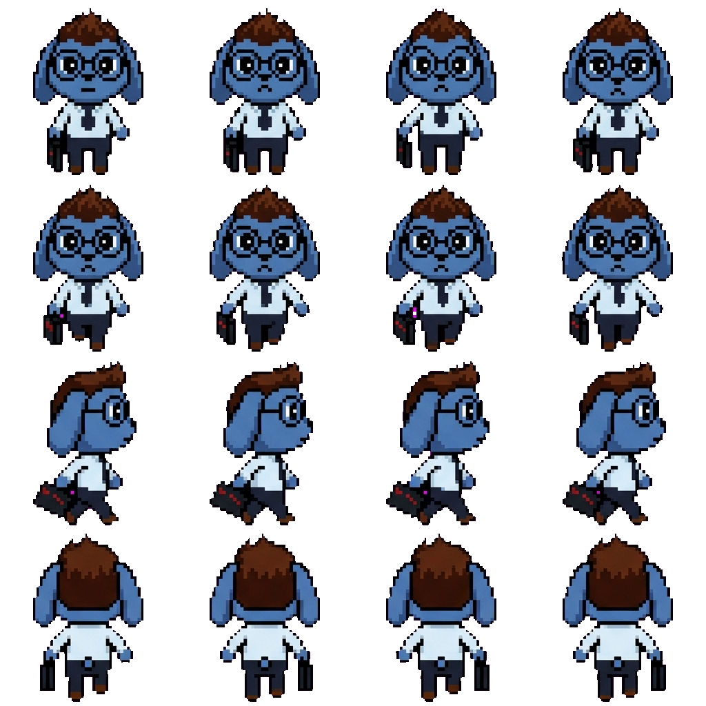 Ron from accounting movement sprite