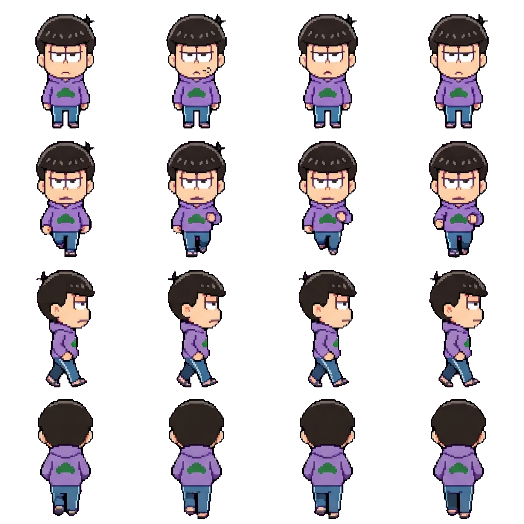 Ichimatsu Matsuno movement sprite