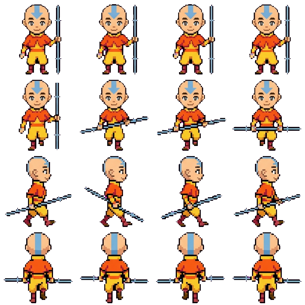 Аанг movement sprite