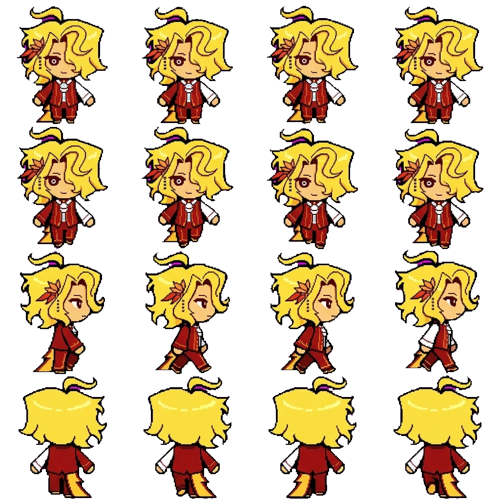 Seduction movement sprite
