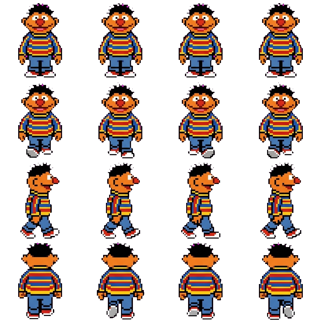 Ernie movement sprite