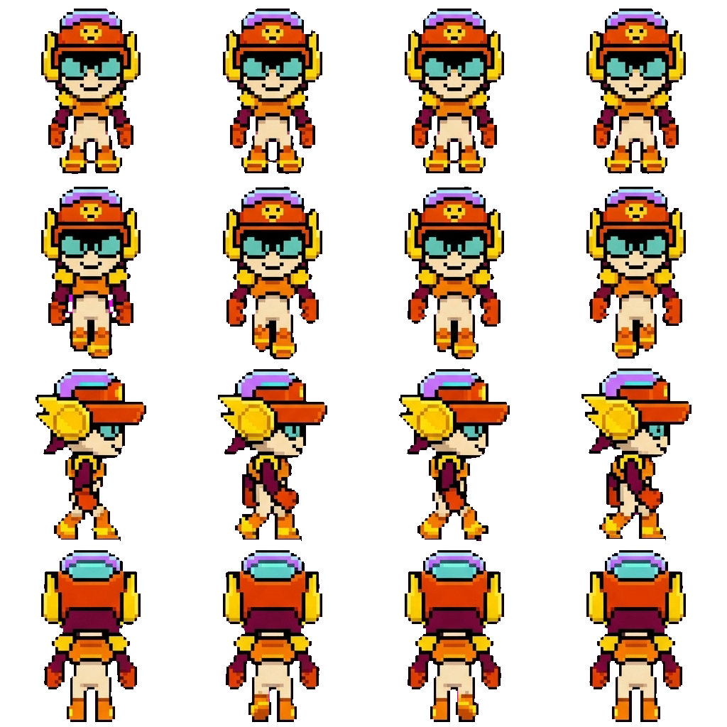 Larry movement sprite