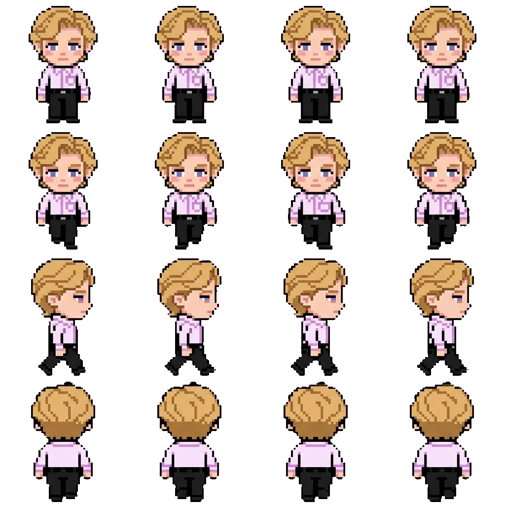 Henry Creel movement sprite