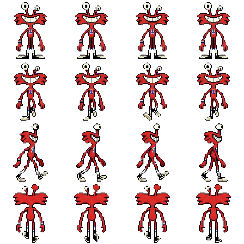 Wildo movement sprite