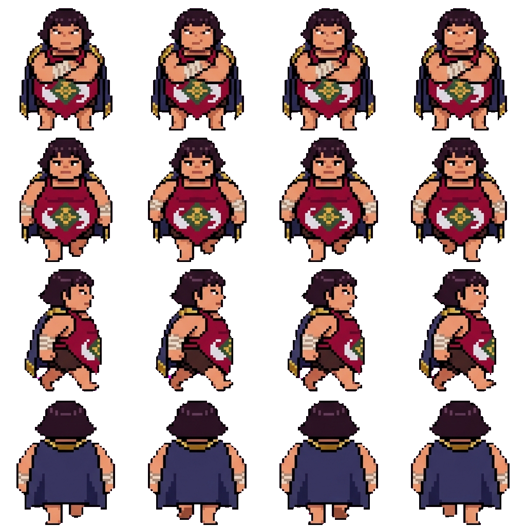 Sentomaru movement sprite