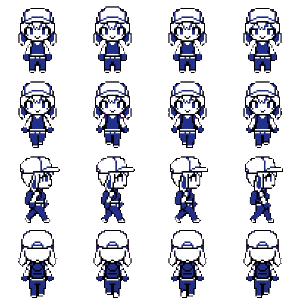 Liz movement sprite