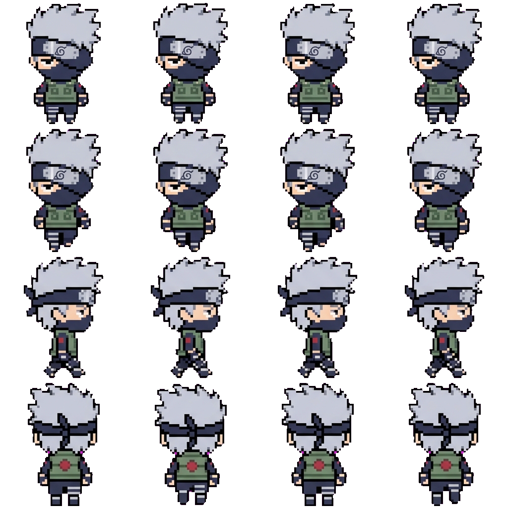 Kakashi movement sprite