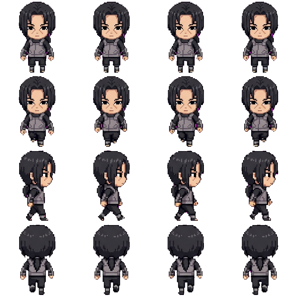 Itachi movement sprite