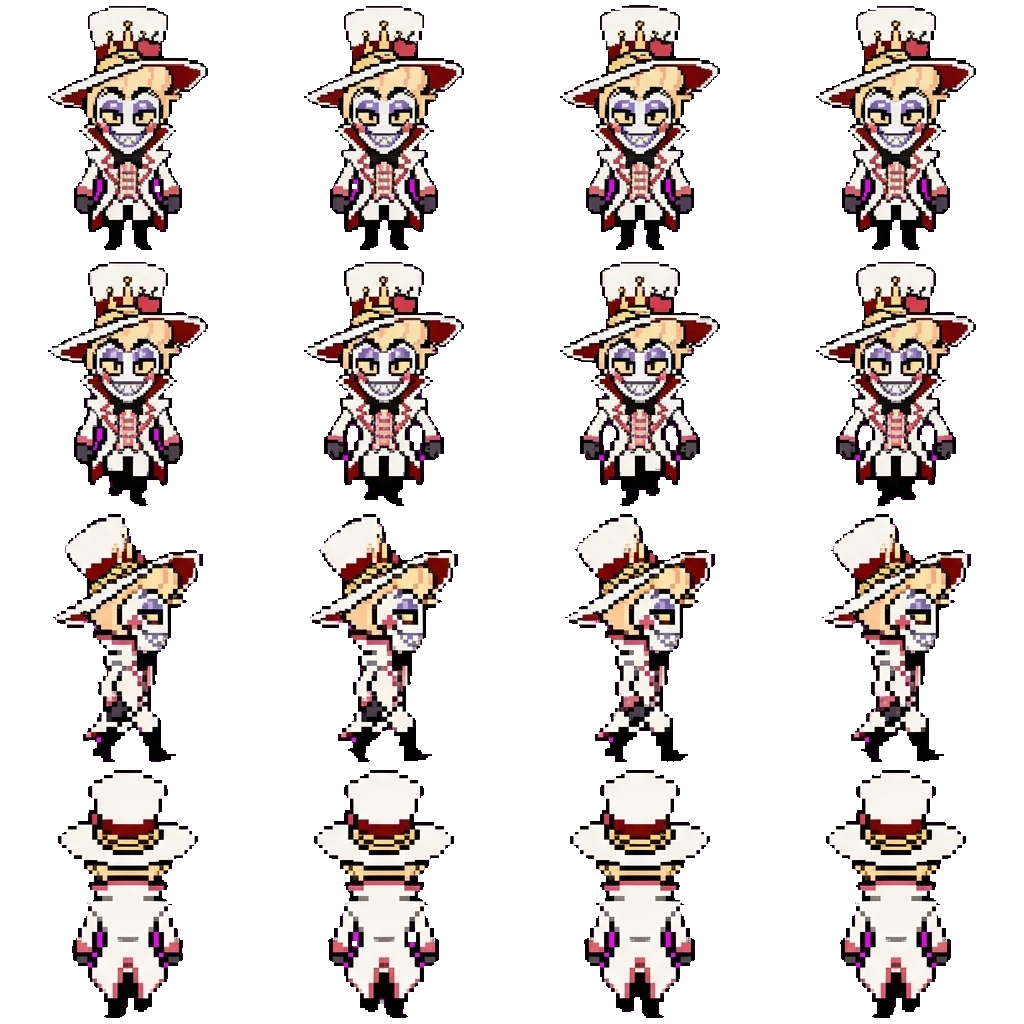 Lucifer Morningstar movement sprite