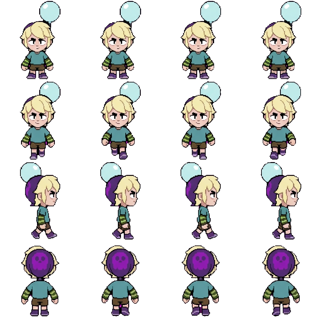 Gus movement sprite