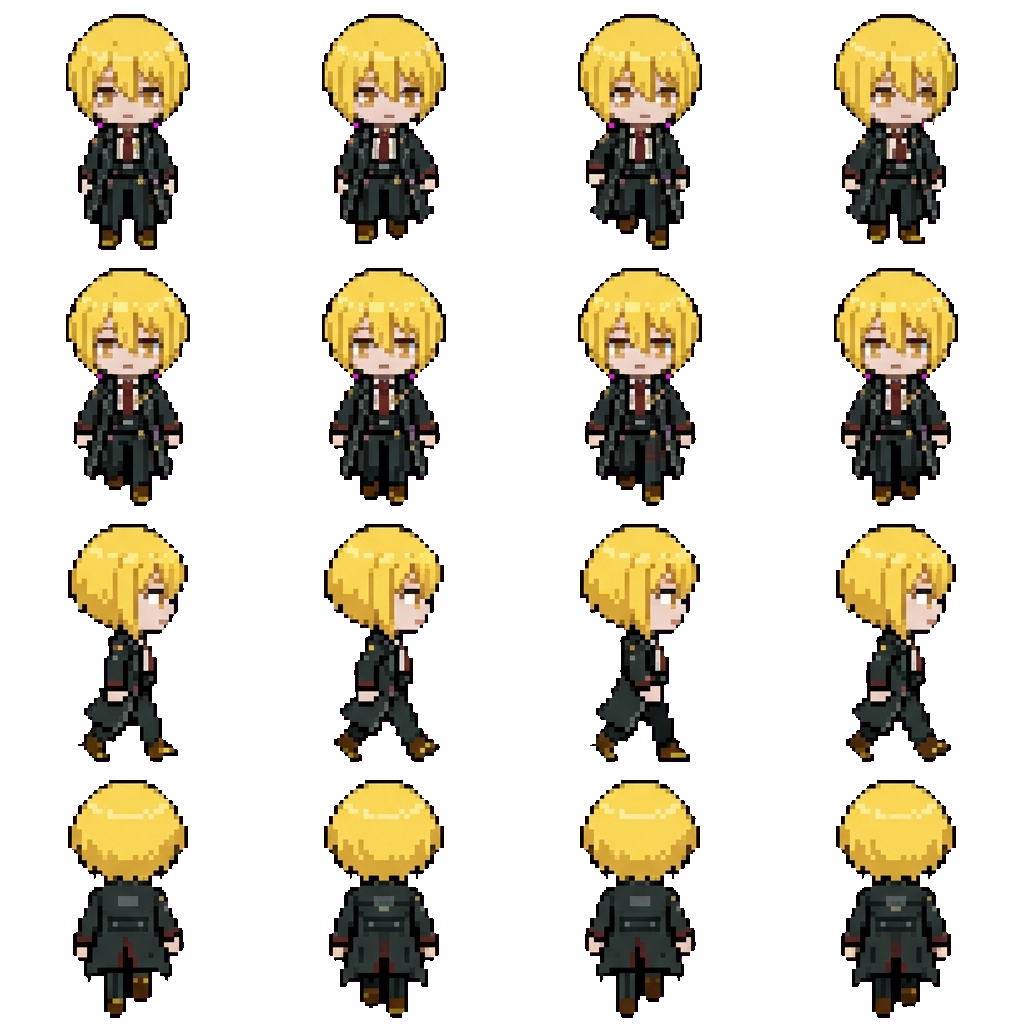 Don Quixote movement sprite