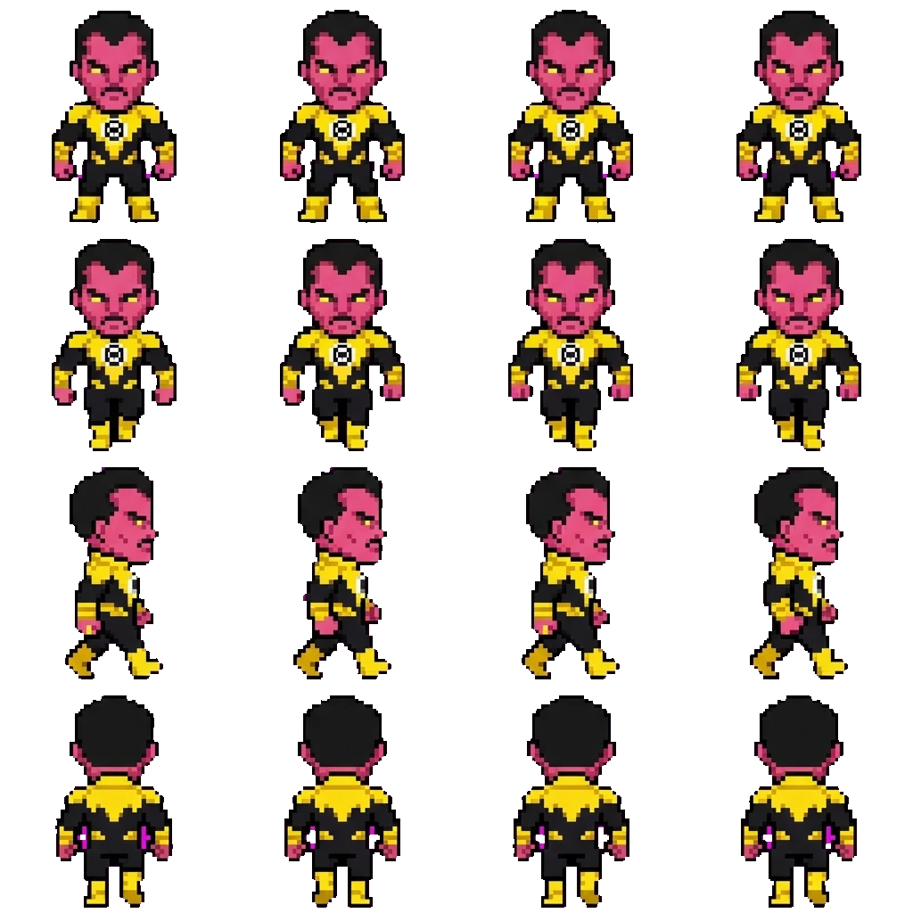 Thaal Sinestro movement sprite