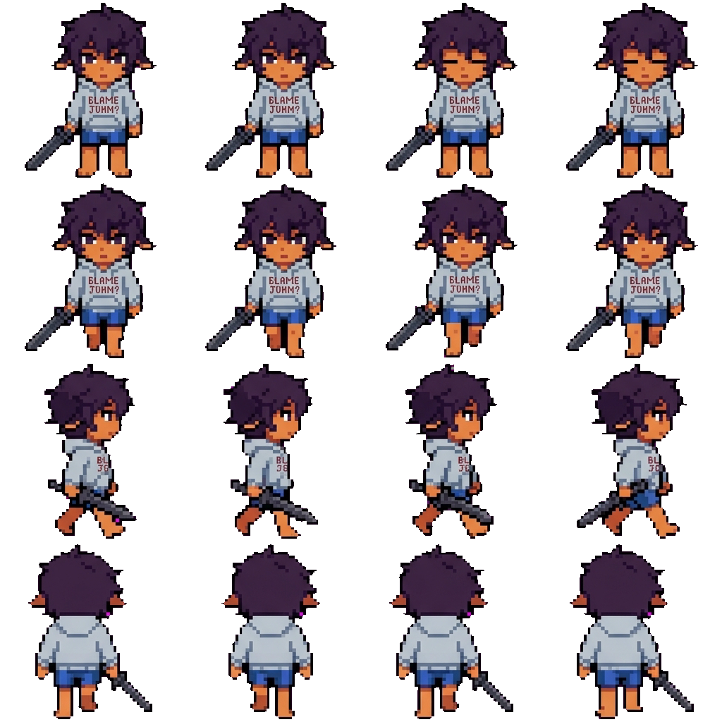 Джон Шедлетский movement sprite