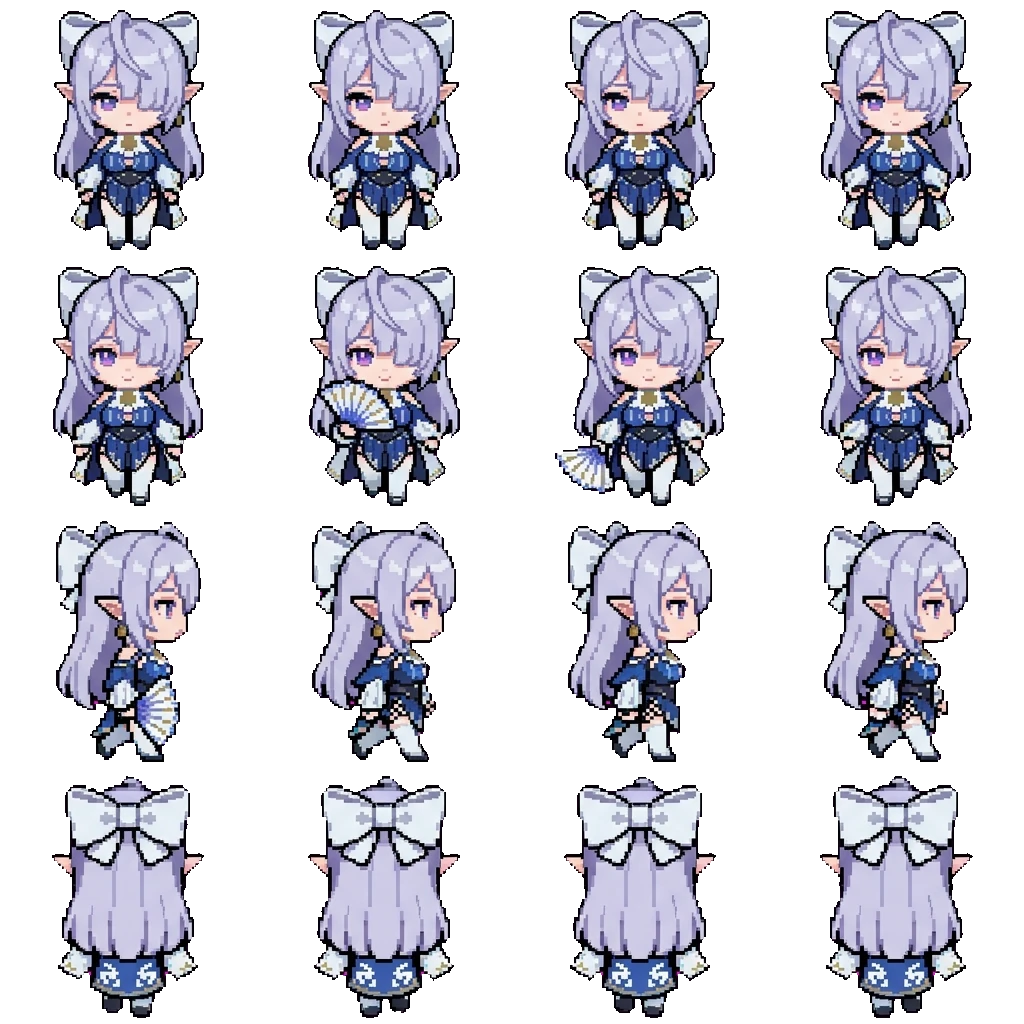 Velina movement sprite