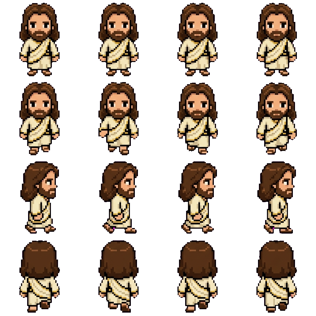 Jesus movement sprite