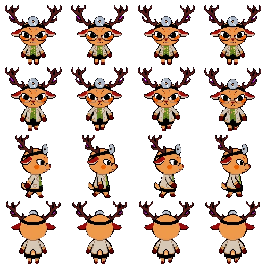 Sugar movement sprite