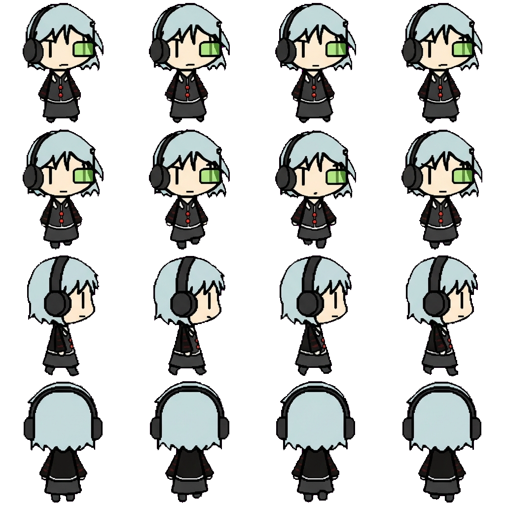 Omino Delle Denunce movement sprite