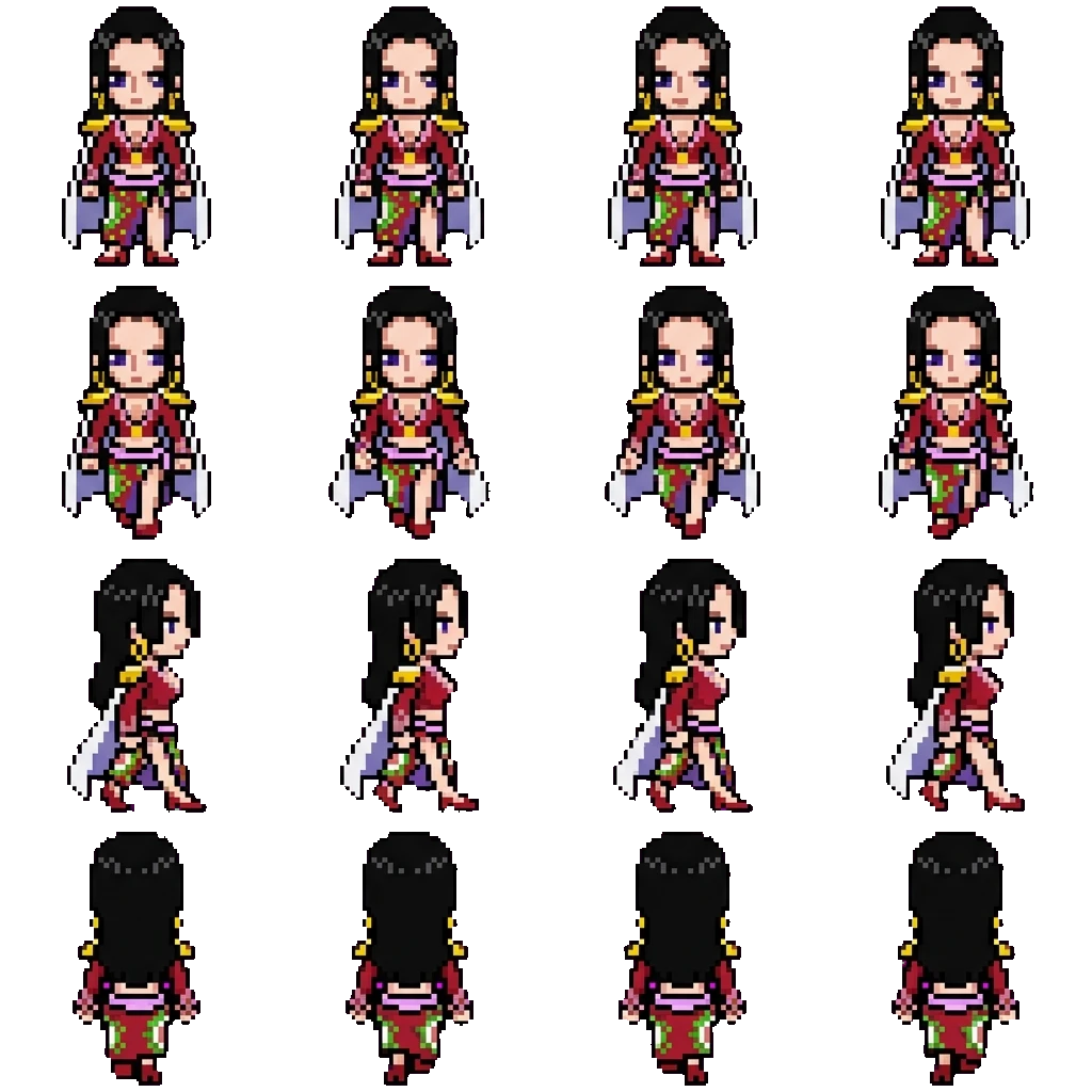 Boa Hancock movement sprite