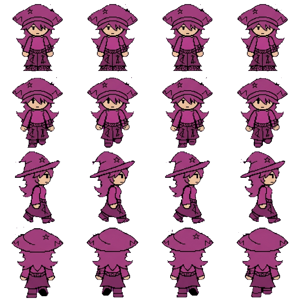 Kitty movement sprite