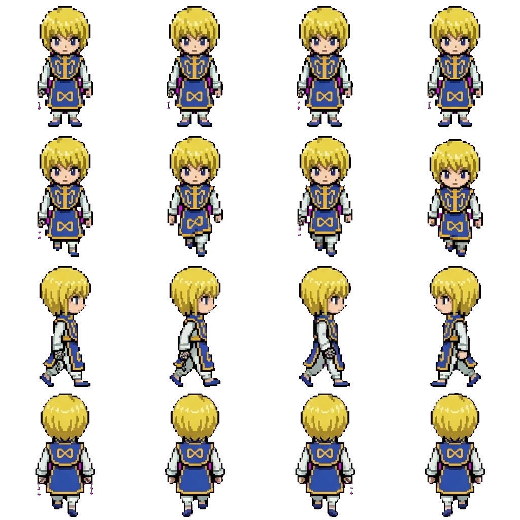 Kurapika movement sprite