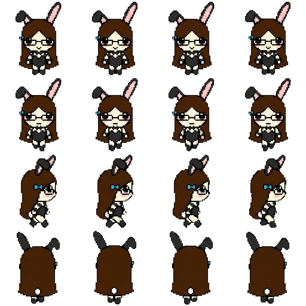 Bunnygirl movement sprite