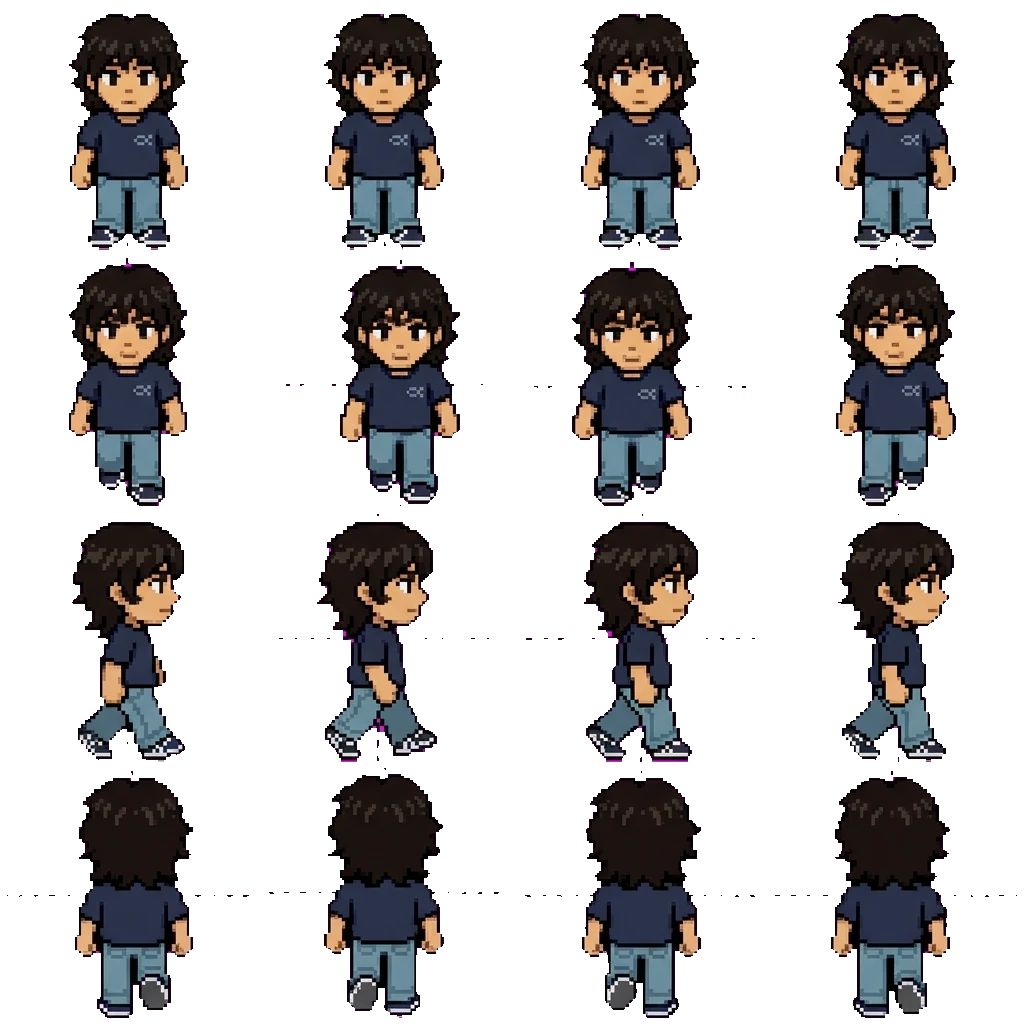 Jeremy movement sprite