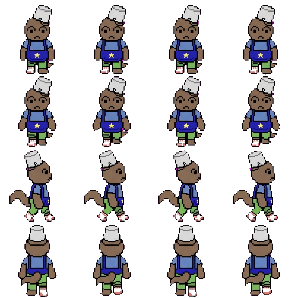 Brud movement sprite