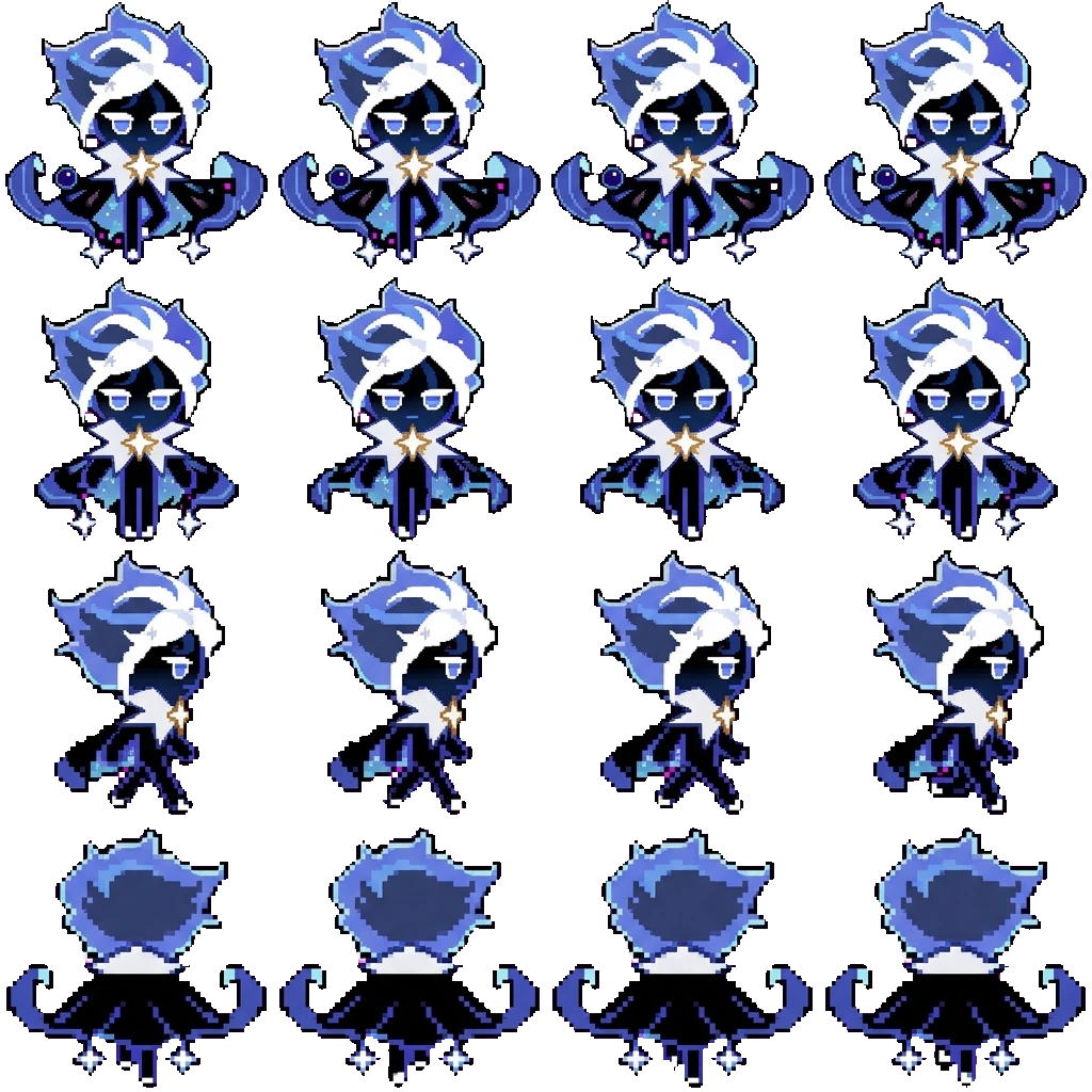 Stardust cookie movement sprite