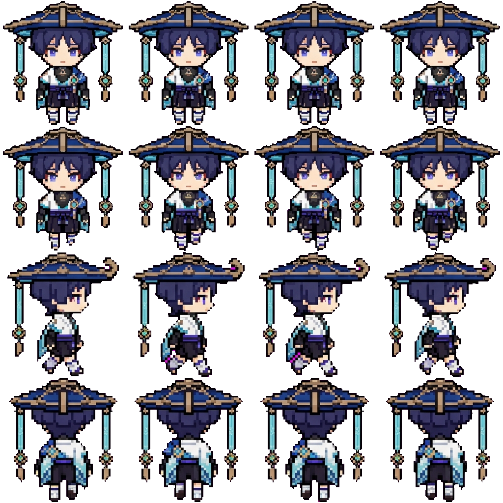 Wanderer movement sprite