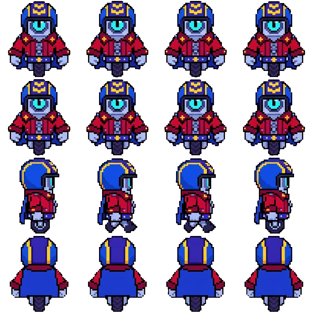 Stu movement sprite