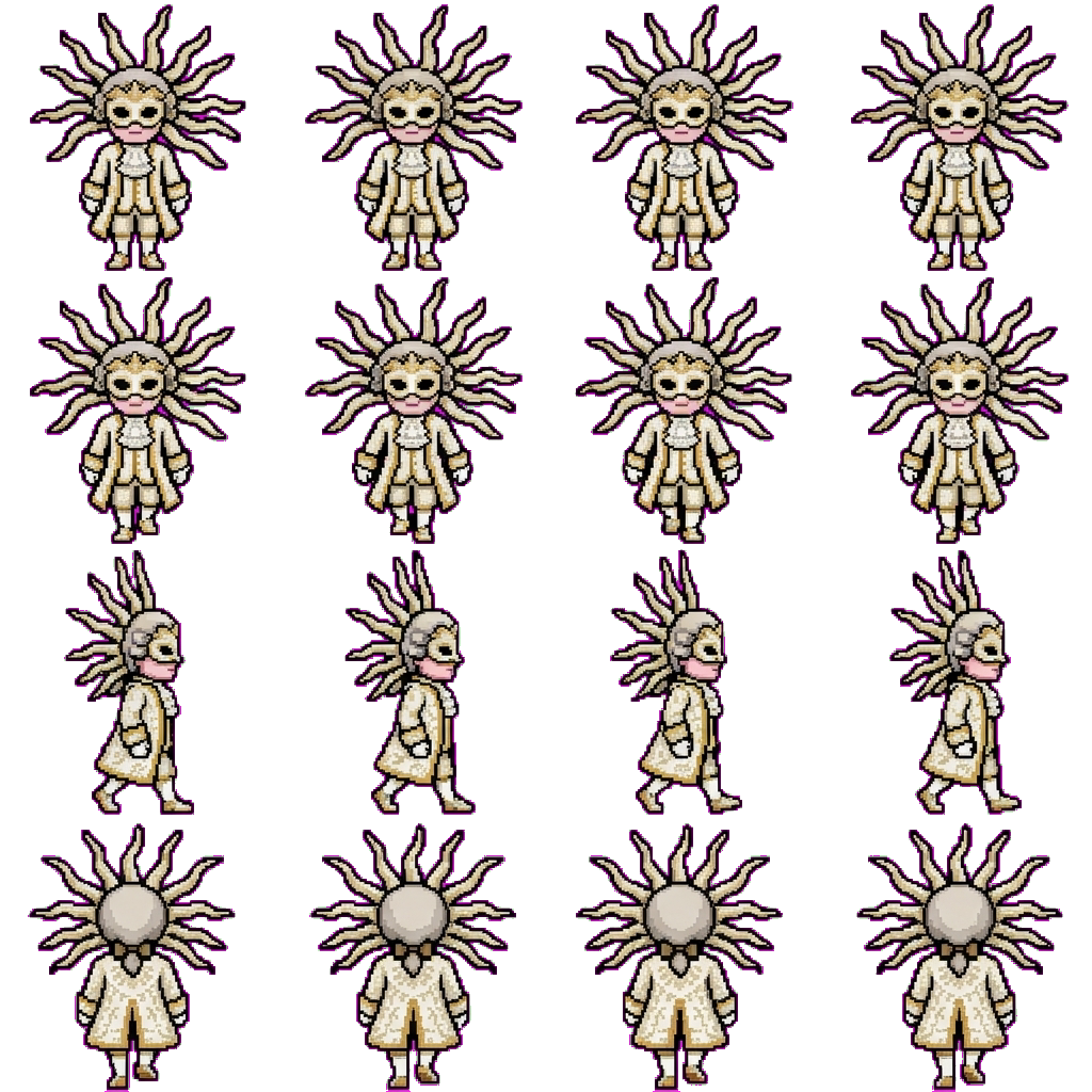 der Überbringer movement sprite