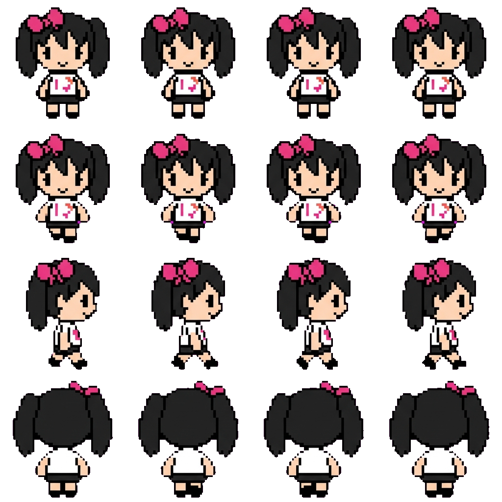 Kitty movement sprite