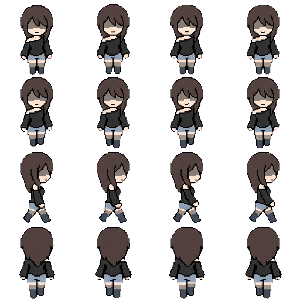 Moon movement sprite