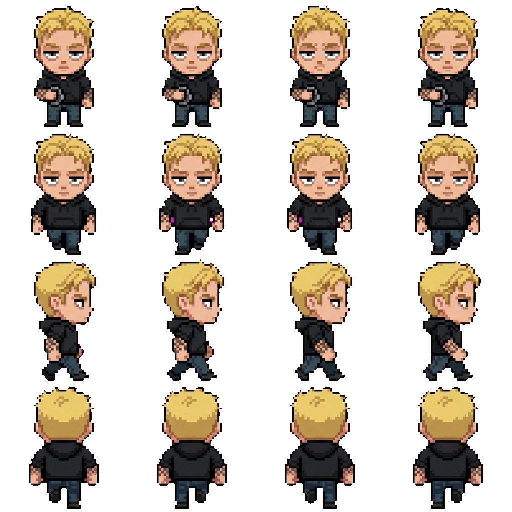 Simon “Ghost” Riley movement sprite