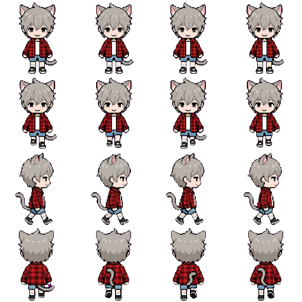 Chemical movement sprite