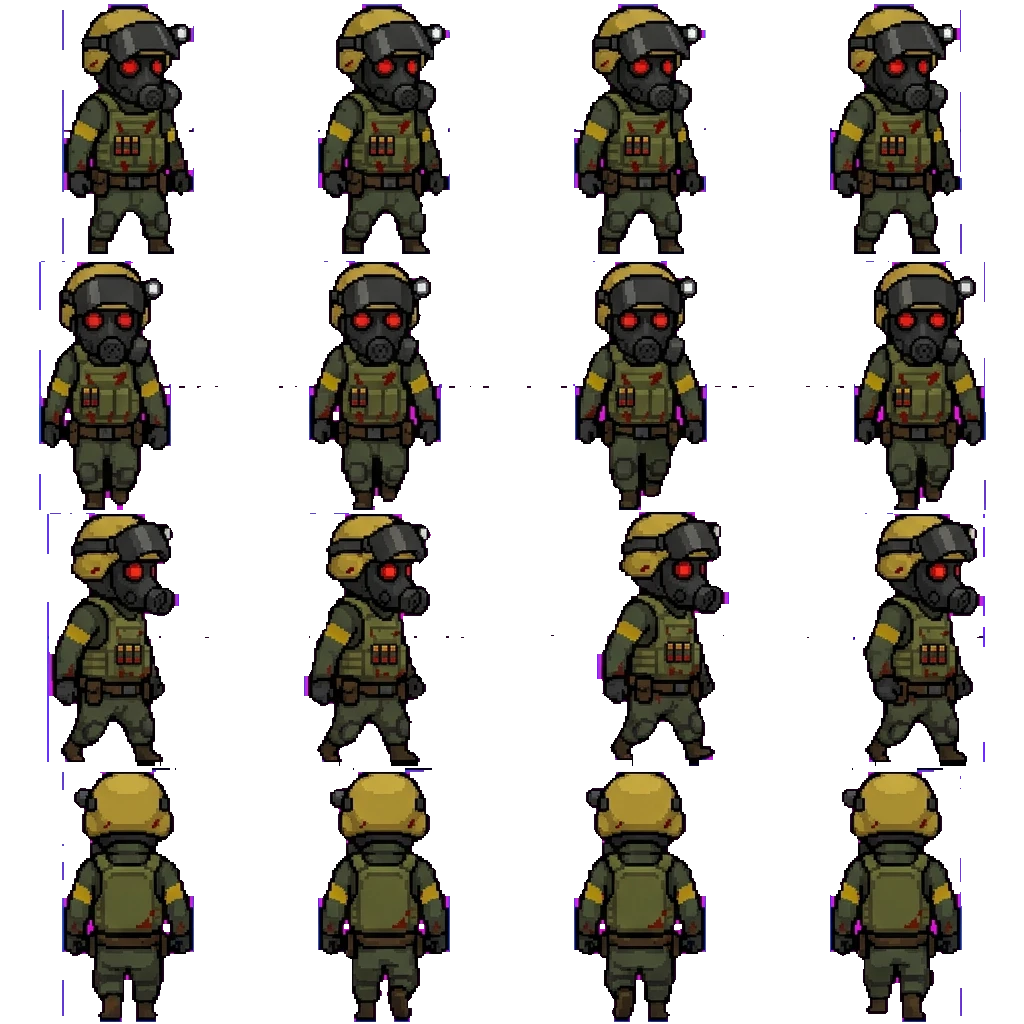 Gilbert Berran movement sprite